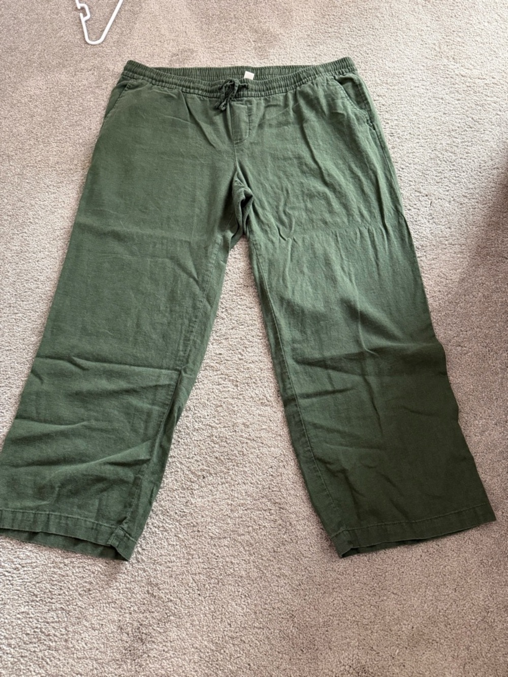 Old Navy Olive Green Drawstring Relaxed Pants